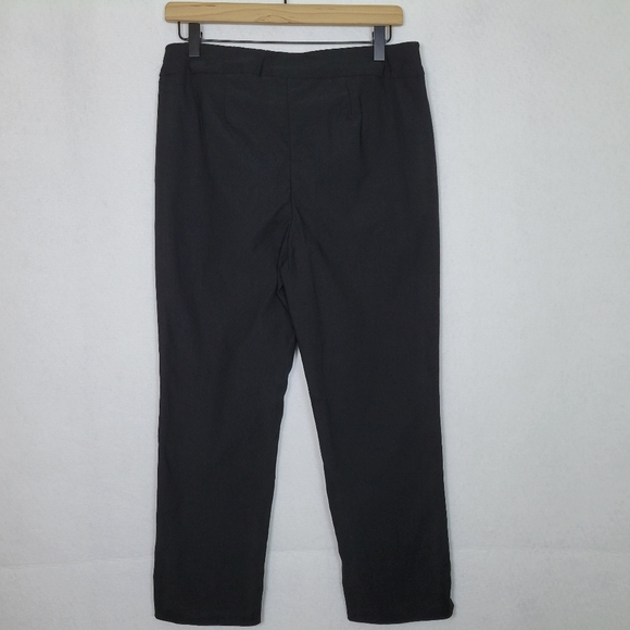 Chico's So Slimming Brigitte Side Vent Slim Crops Size Small/6 - Picture 5 of 8